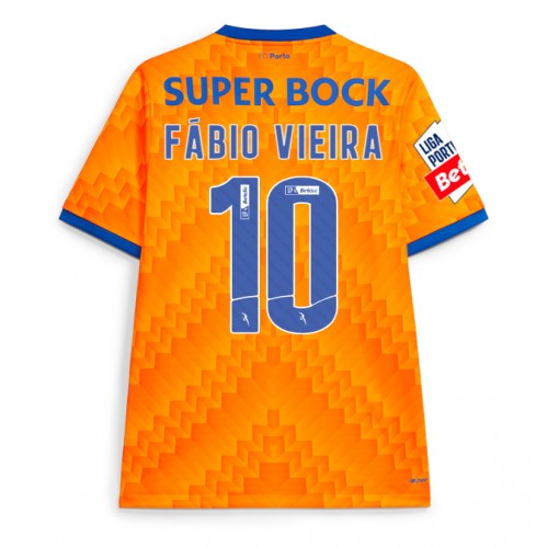 Dres Porto Fabio Vieira #10 Gostujuci 2024-25 Kratak Rukav